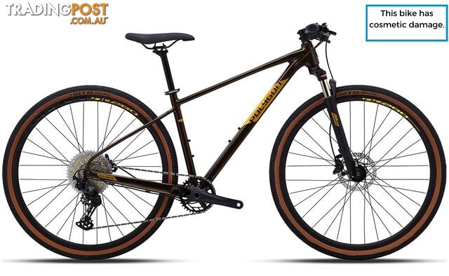 Ex Demo - 2024 Polygon Heist X7 - Hybrid Bike [Size: XL (height: 185 - 195cm)][Colour: Brown-Gold]  - 1EX_AIBPX28H7X7LG1_XL1 - 617230276848