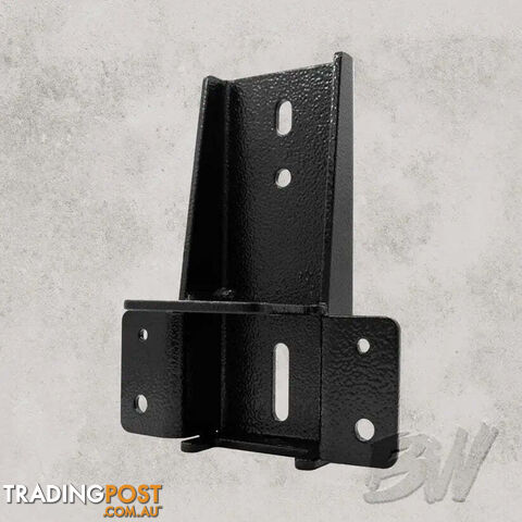 Camper Awning Bracket Short Lip Stainless Steel - Single