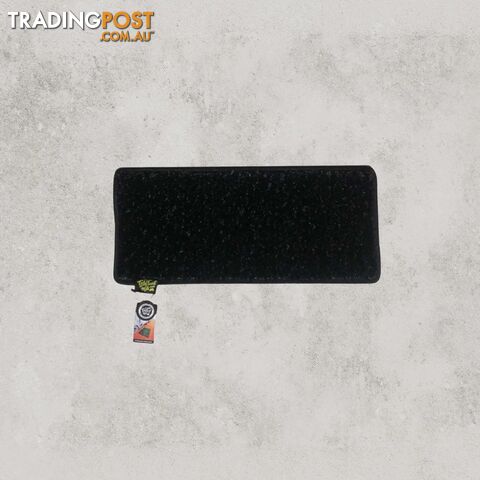 Are We Square Yet? Mat - Caravan Step Mat in Black