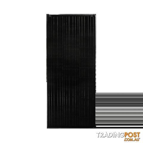 200W 12V Black Glass Solar Panel (30mm Frame)