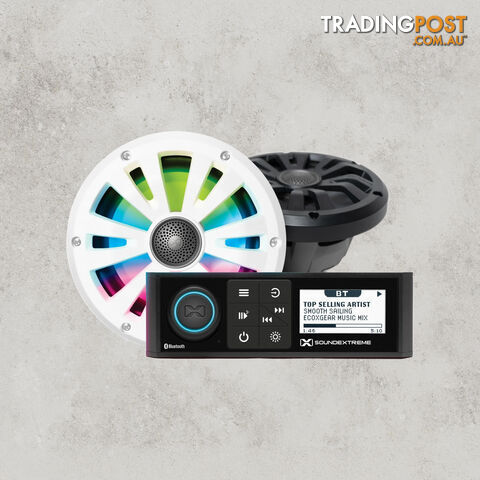 Marine Gauge Radio 6.5" Speaker Kit