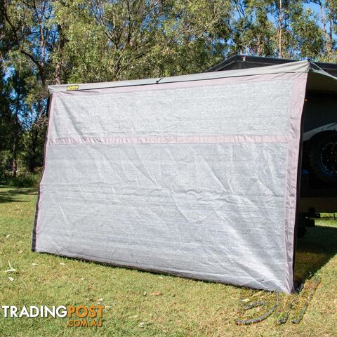 MEG Camper Awning Single Shade Cloth Wall 2200mm Drop