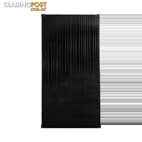 300W 12V Black Glass Solar Panel (30mm Frame)