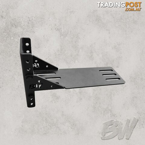 Adjustable Heavy Duty T-Bracket Stainless Steel - Pair