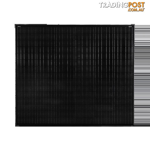 250W 12V Slimline Black Glass Solar Panel (20mm Frame)