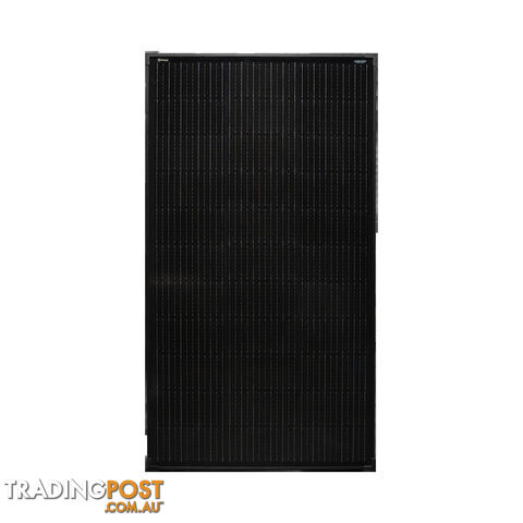 160W 12V Black Glass Solar Panel (30mm Frame)