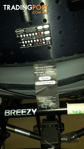 Breezy by Medifab Deluxe Wheelchair * Price Reduced for quick sale!