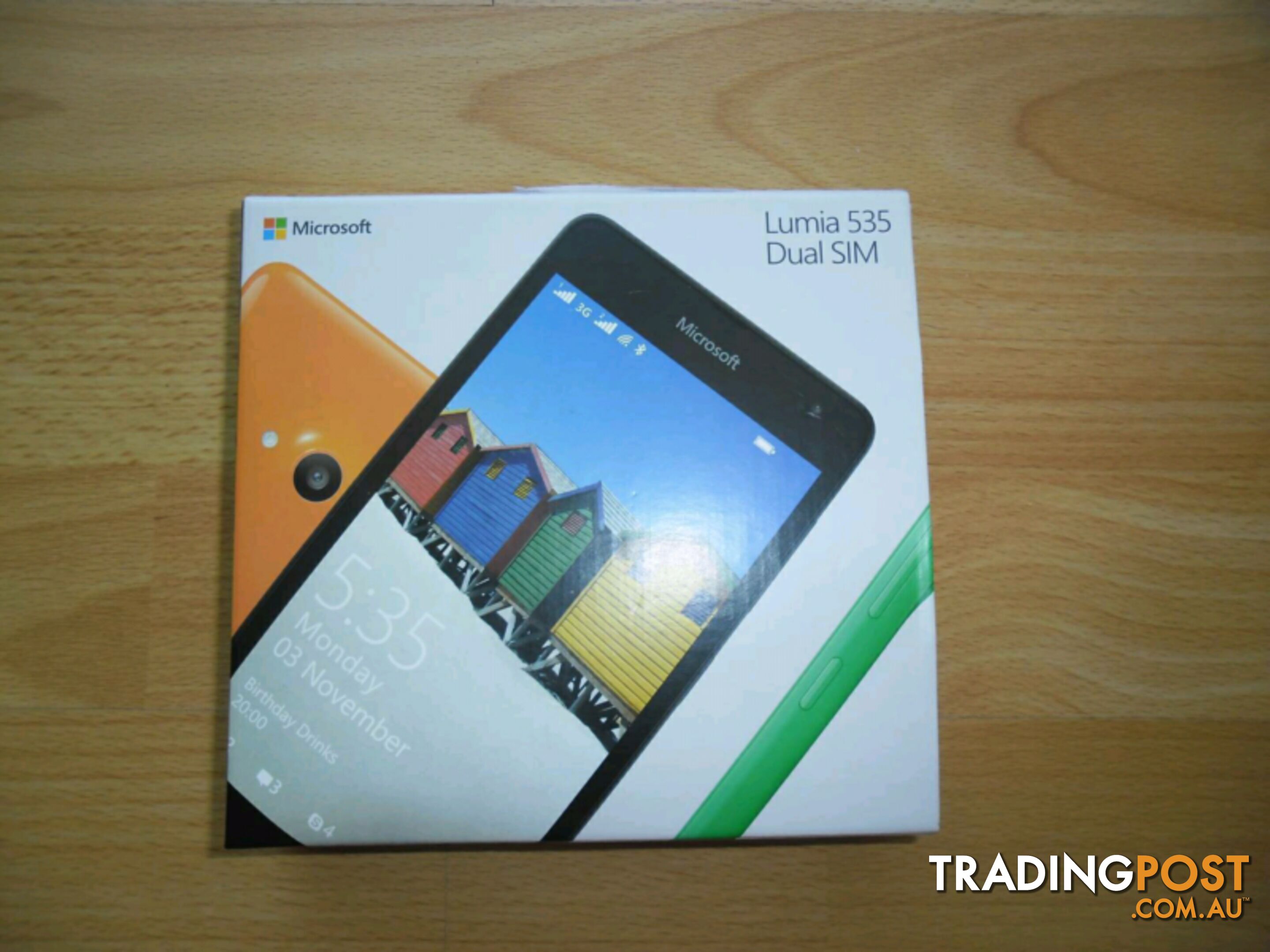 Microsoft Lumia 535 Dual SIM Windows phone 5 inch screen.