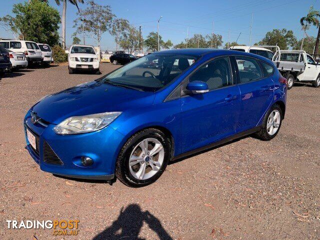 USED 2012 FORD FOCUS TREND BLUE 4 SPEED AUTO ACTIVE SELECT HATCHBACK