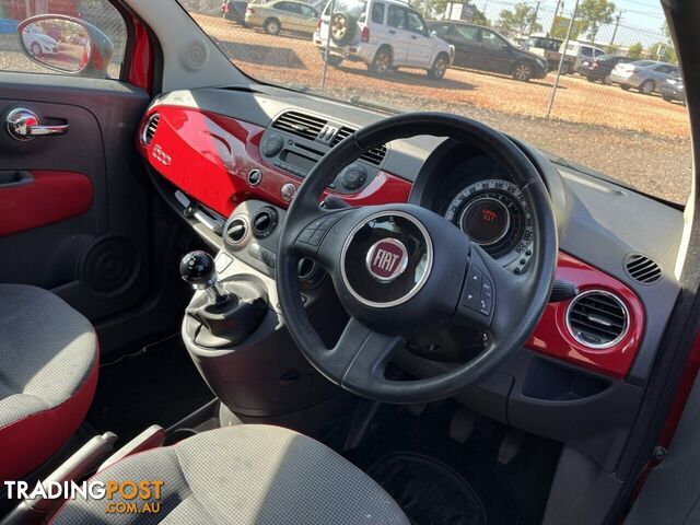 USED 2014 FIAT 500 POP MAROON 5 SPEED MANUAL HATCHBACK