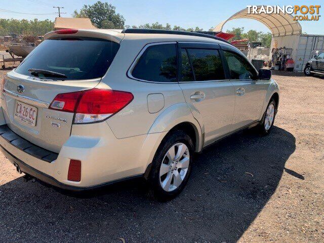 USED 2011 SUBARU OUTBACK GOLD 6 SPEED MANUAL WAGON