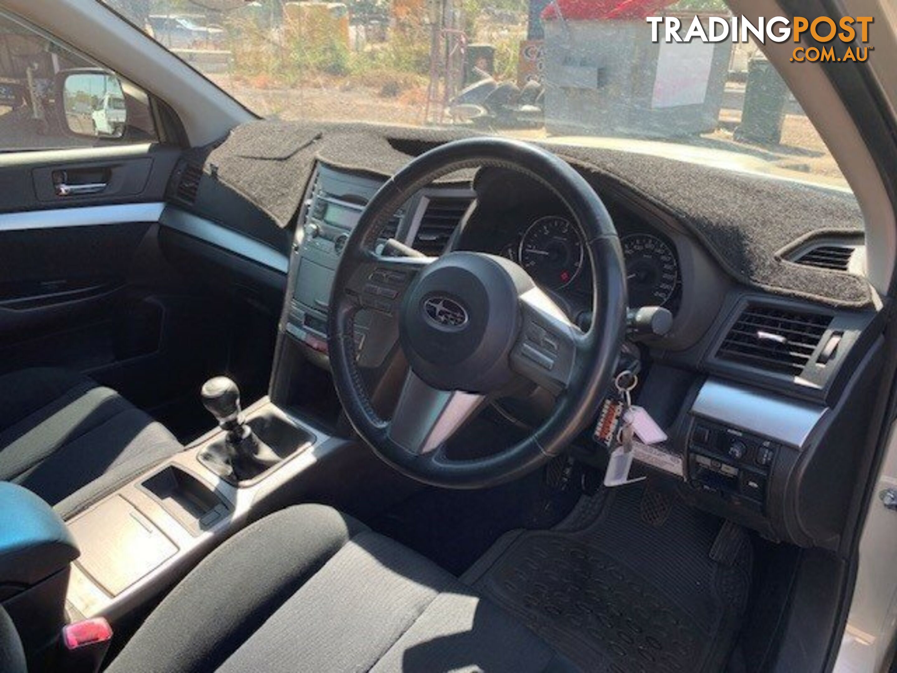 USED 2011 SUBARU OUTBACK GOLD 6 SPEED MANUAL WAGON