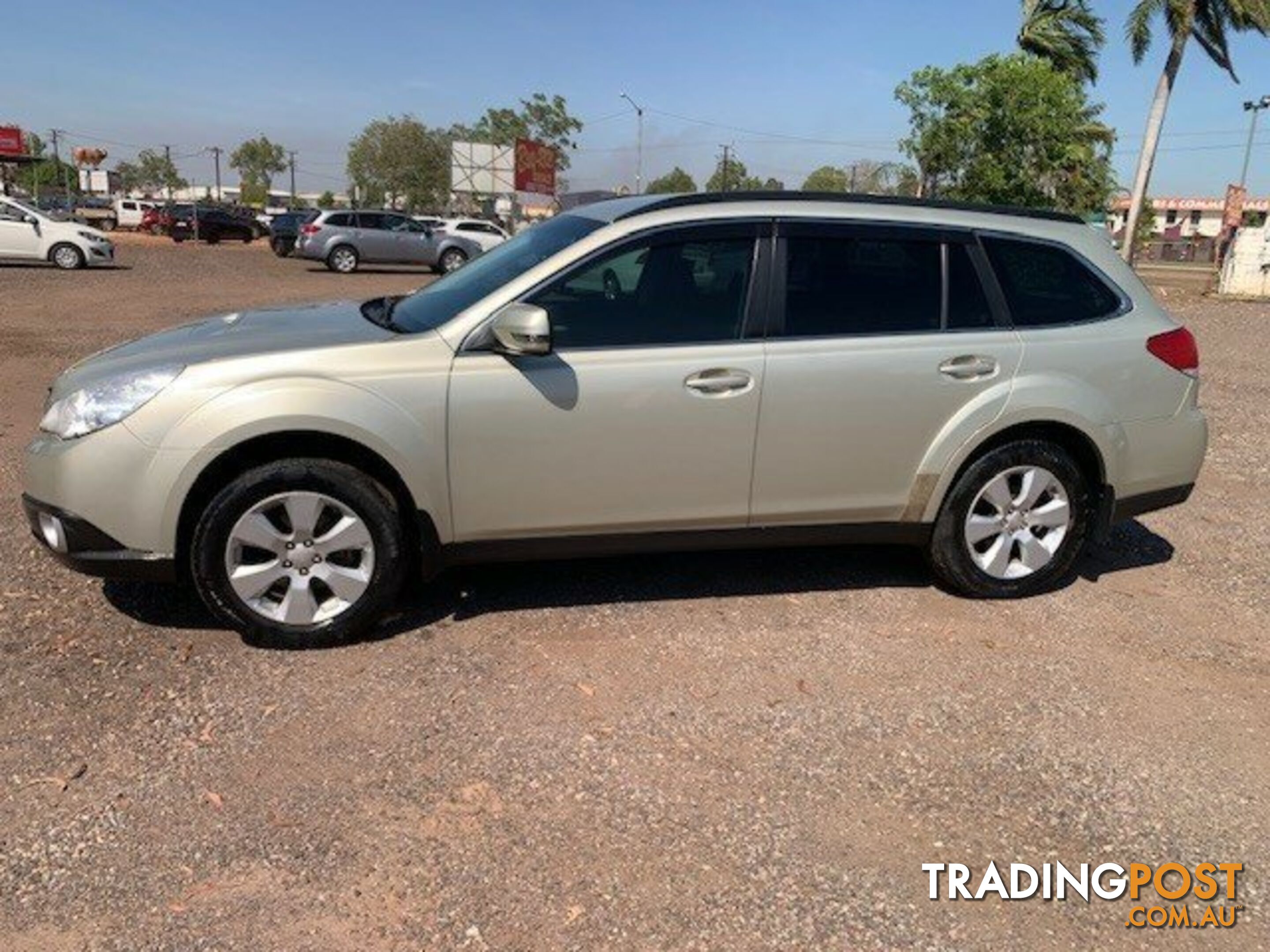 USED 2011 SUBARU OUTBACK GOLD 6 SPEED MANUAL WAGON