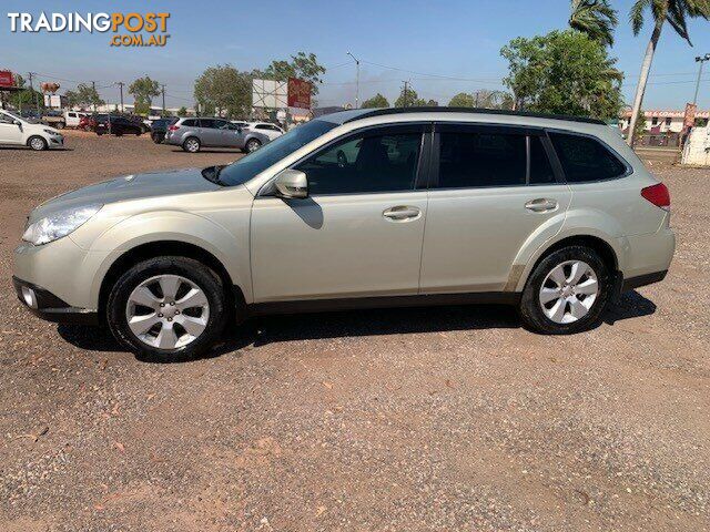 USED 2011 SUBARU OUTBACK GOLD 6 SPEED MANUAL WAGON