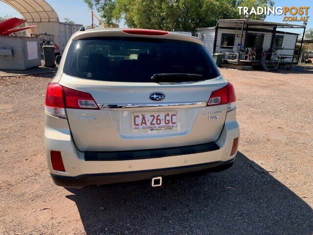 USED 2011 SUBARU OUTBACK GOLD 6 SPEED MANUAL WAGON