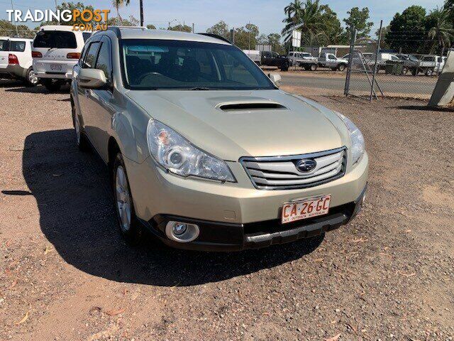 USED 2011 SUBARU OUTBACK GOLD 6 SPEED MANUAL WAGON