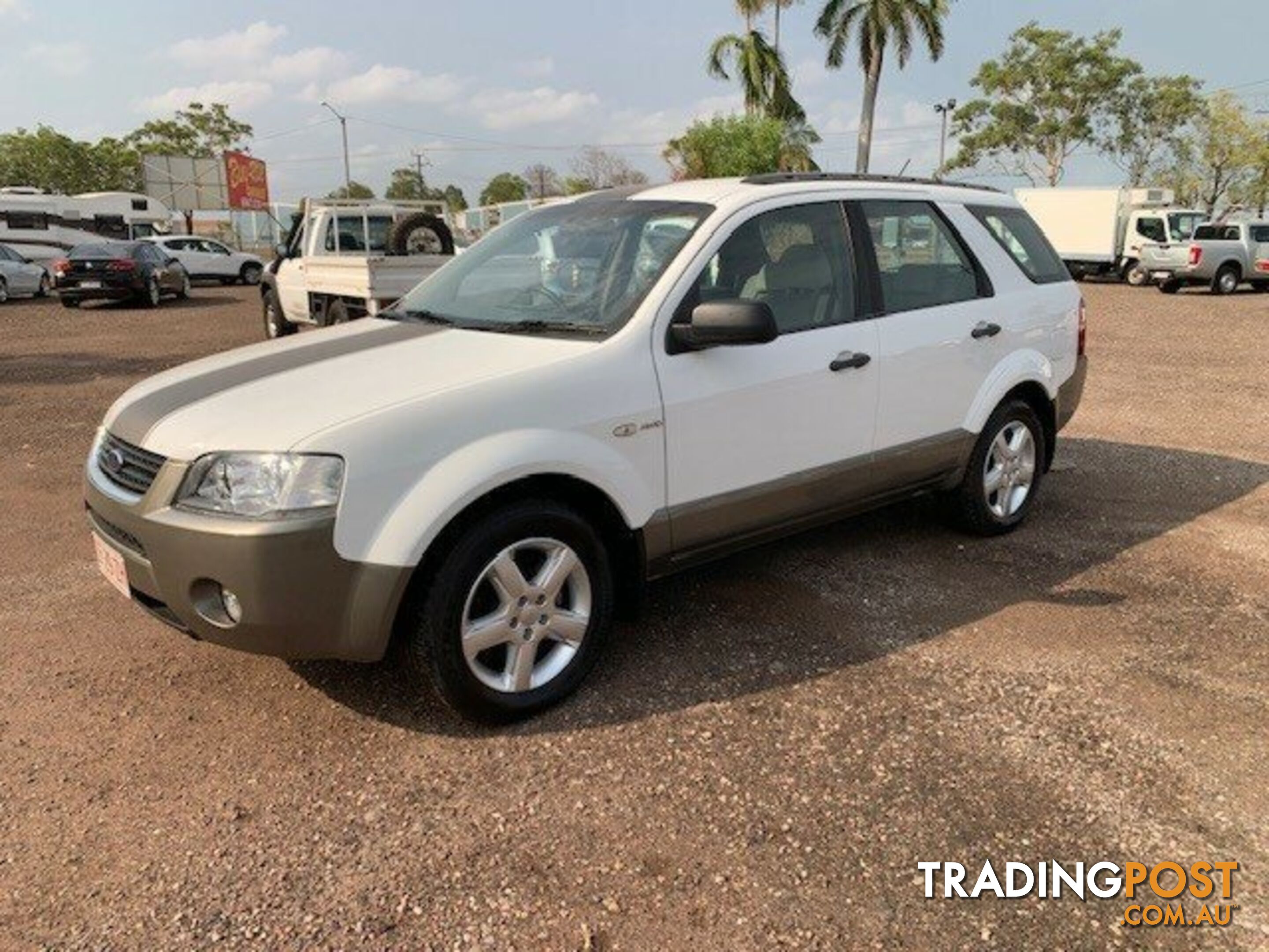 USED 2006 FORD TERRITORY TS WHITE 4 SPEED AUTO ACTIVE SELECT WAGON