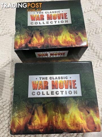 War movies and documentaries  including The Classis War Movies Collection