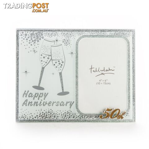 Tallulah â 50th Anniversary Sparkle Photo Frame