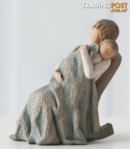 Willow Tree - The Quilt Figurine - Sleep my child and peace... peace... Covered in love and keep... keep... - Willow Tree - 638713063403