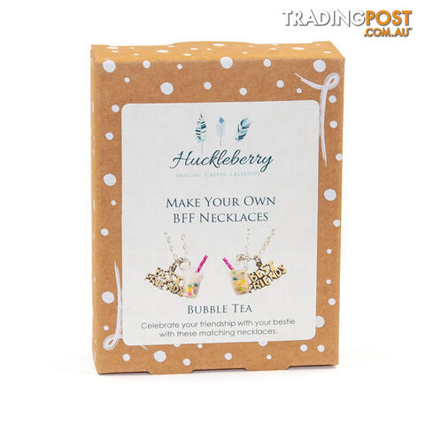 Make Your Own BFF Necklaces Buble Tea - Huckleberry - 9354901010615