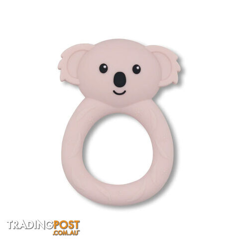 Koala Teether Pink Salt - Jellystone Designs - 9343900008679
