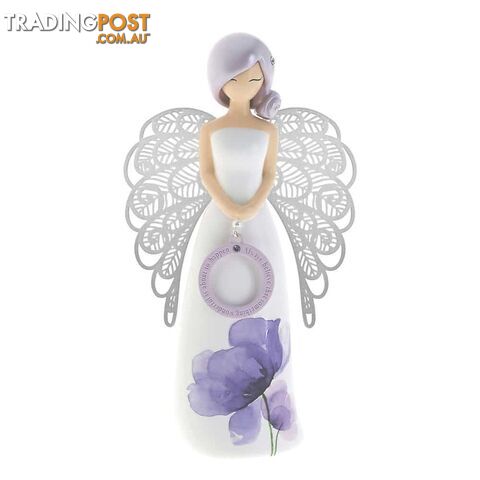 You Are An Angel Figurine -Â Â Floral Always Believe - You Are An Angel - 9316188087612