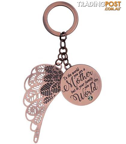 You Are An Angel Keychain - You Are The World