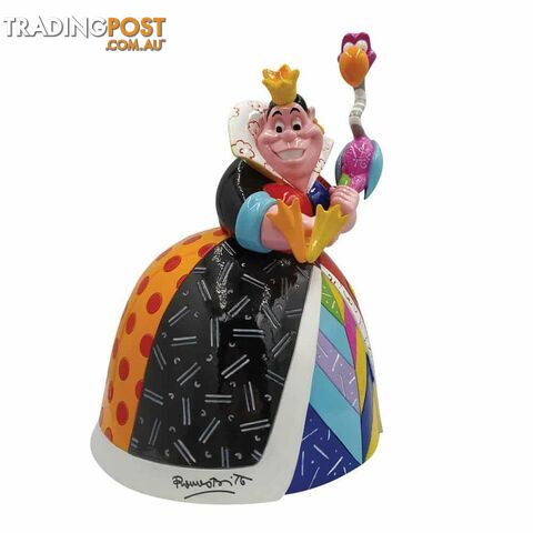 Disney by Britto - Queen of Hearts 70th Anniversar Large Figurine - Enesco - 028399295609