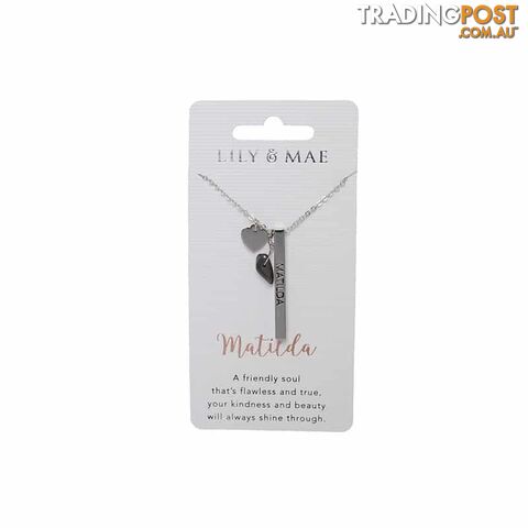 Artique - Personalised Necklace - Matilda