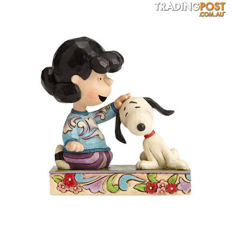 Jim Shore Peanuts Collection - Angling For Attention Figurine