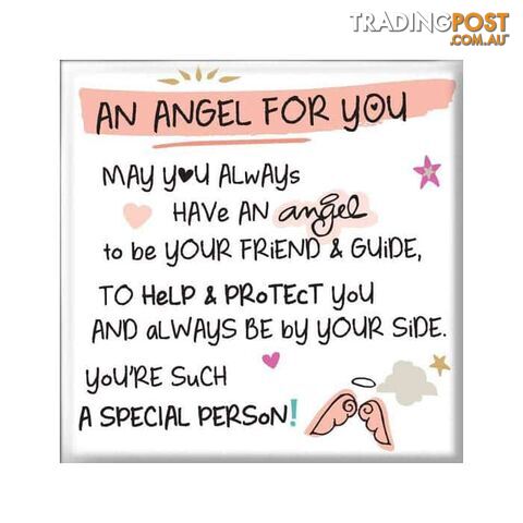 Inspired Words Magnet - Angel For You - WPL - 5019278994015