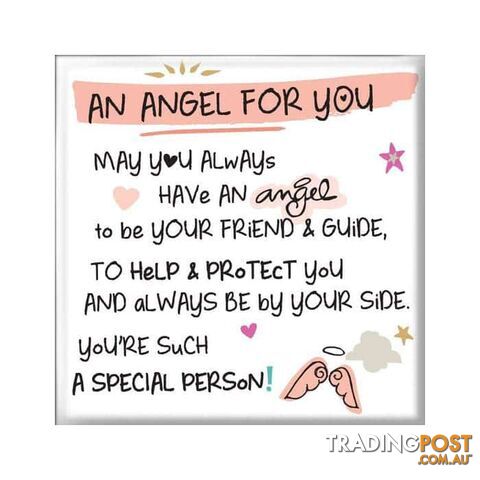 Inspired Words Magnet - Angel For You - WPL - 5019278994015
