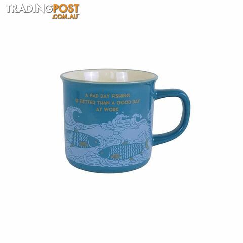 Artique â Fishing - Retro Mug - Artique - 9316511330026