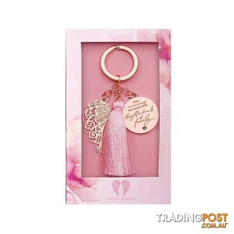 You Are An Angel Tassel Keychain - Best Memories Are - The Aird Group - 9316188083034