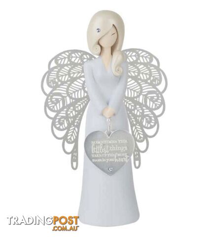 You Are An Angel Figurine - Sometimes the littlest things, Baby Boy - You Are An Angel - 9316188055659