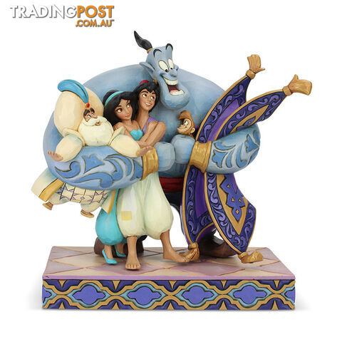 Disney Traditions - Aladdin Group Hug Figurine