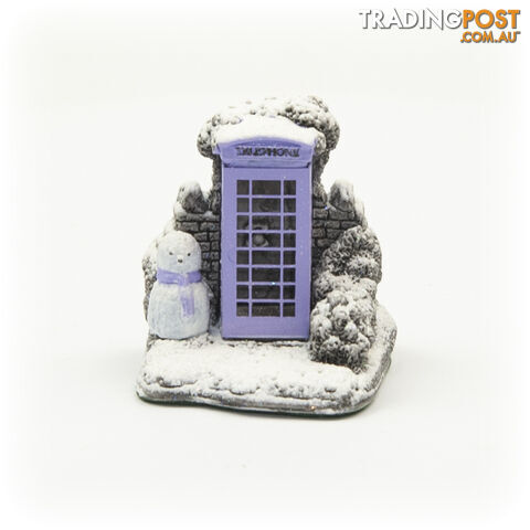 Lilliput Lane Mini Telephone Box Lilac Splash - Lilliput Lane - 712203036099 - photo 1 of 1
