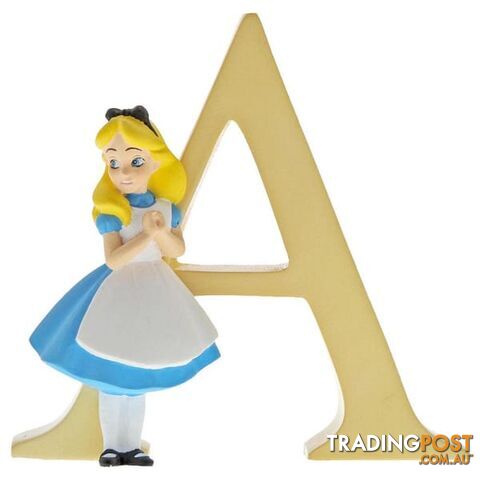 Disney Enchanting Alphabet A - Alice Figurine - Disney Enchanting - 720322295464