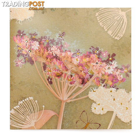 Botanicals Greeting Card with Gems