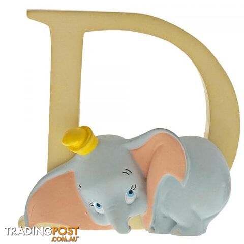 Disney Enchanting Alphabet D - Dumbo Figurine - Disney Enchanting - 720322295495