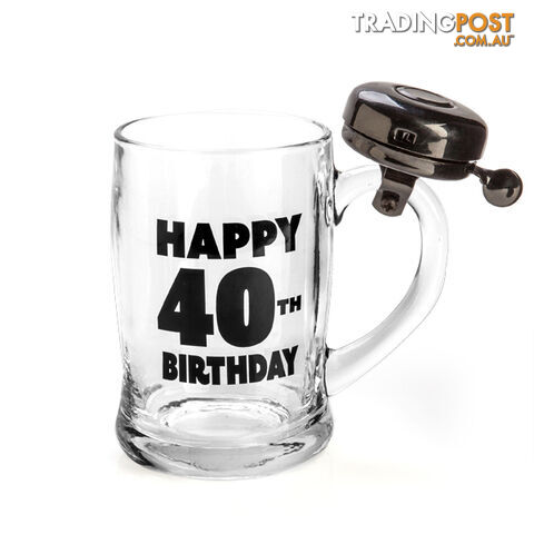 Happy 40th Birthday Bell Mug