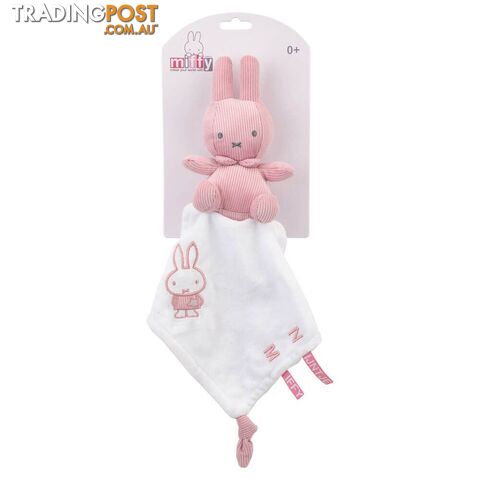 Miffy Pink Rib: Cuddle Blanket - Miffy - 8713291666146