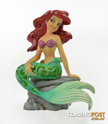 Jim Shore Disney Traditions - Ariel Splash of Fun Figurine - Disney Traditions - 0045544394017