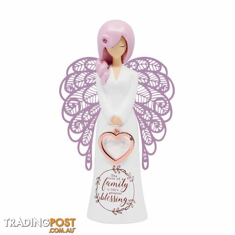 You Are An Angel Figurine -Â Family Blessing 175mm - You Are An Angel - 9316188090049