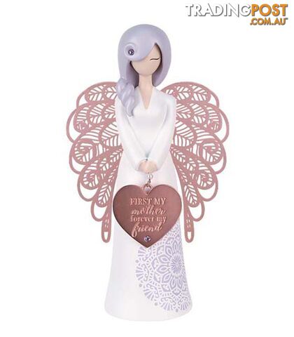 You Are An Angel Figurine - Â First my mother forever my friend - You Are An Angel - 9316188072366