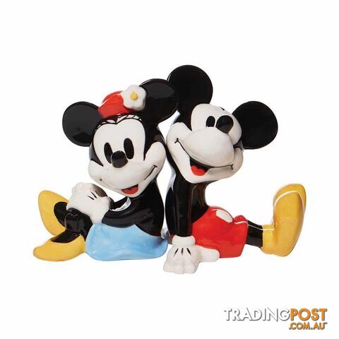 SALT & PEPPER SHAKER SET: MICKEY & MINNIE - Disney S&P - 028399286577