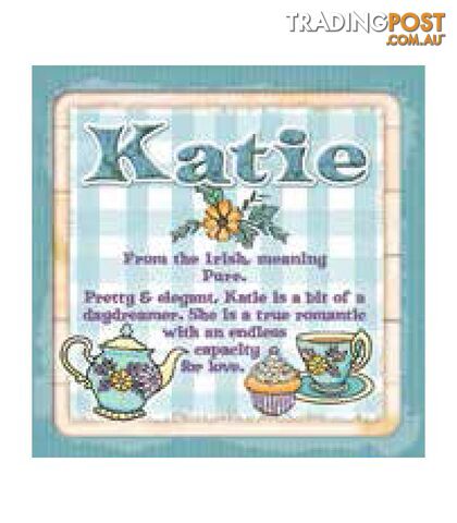 Personalised Cuppa Coasters - Katie