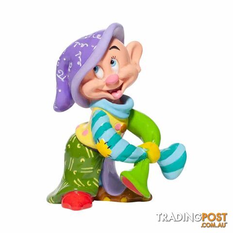 Disney by Britto - Dopey Mini Figurine - Enesco - 028399270569