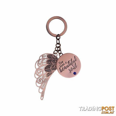 You Are An Angel Keychain - Beautiful Soul - You Are An Angel - 9316188074544